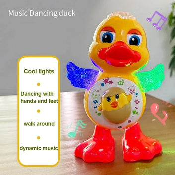 Electric Music Light Dancing Duck